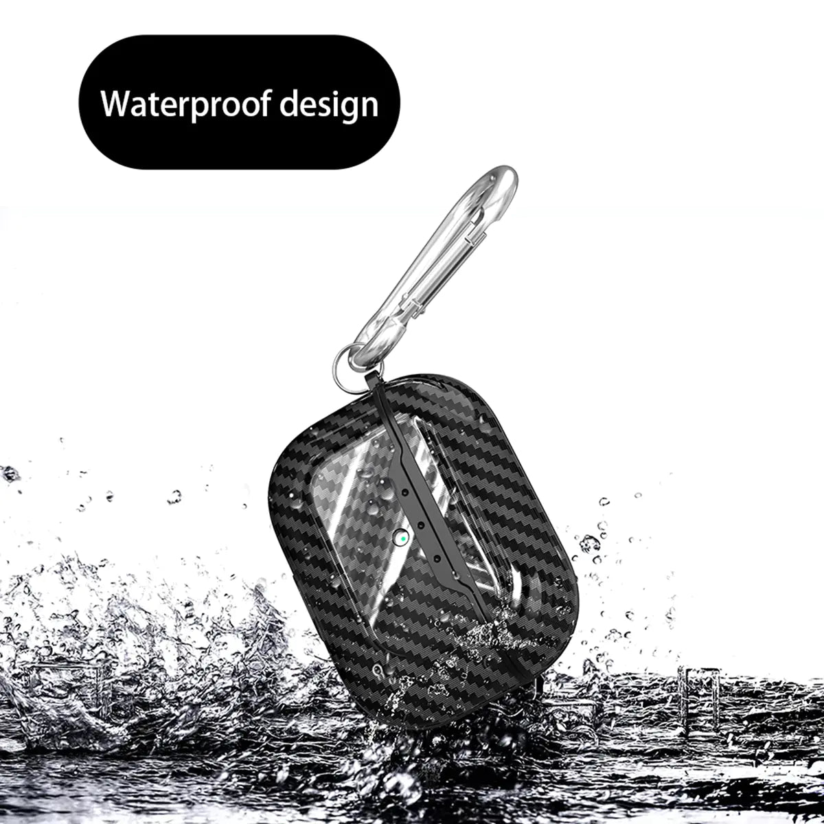 3rd Gen AirPods Pro Case - Carbon Fiber Design